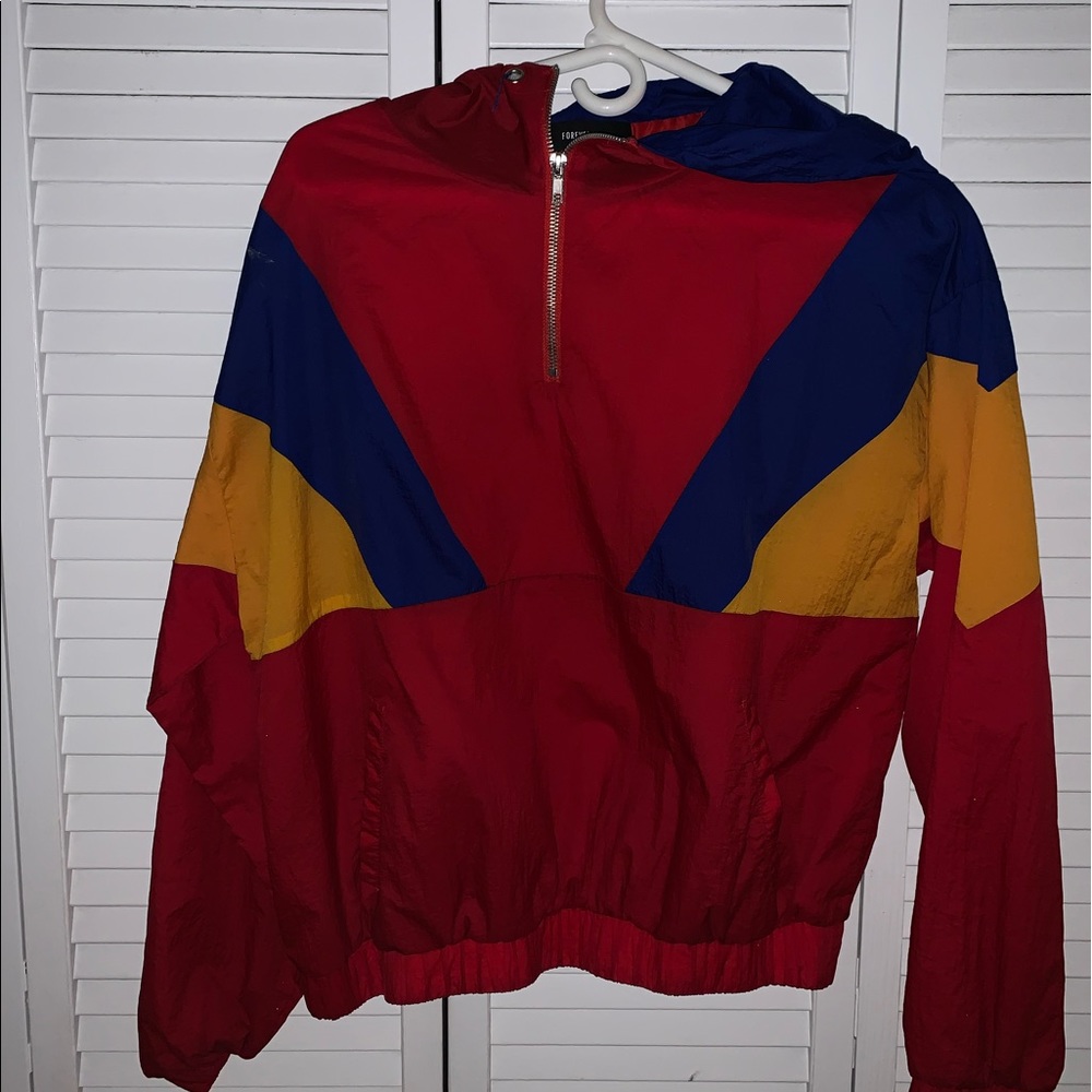 Colorful windbreaker